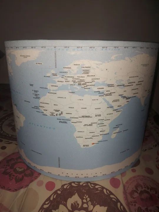 Luminária Globo Terrestre
