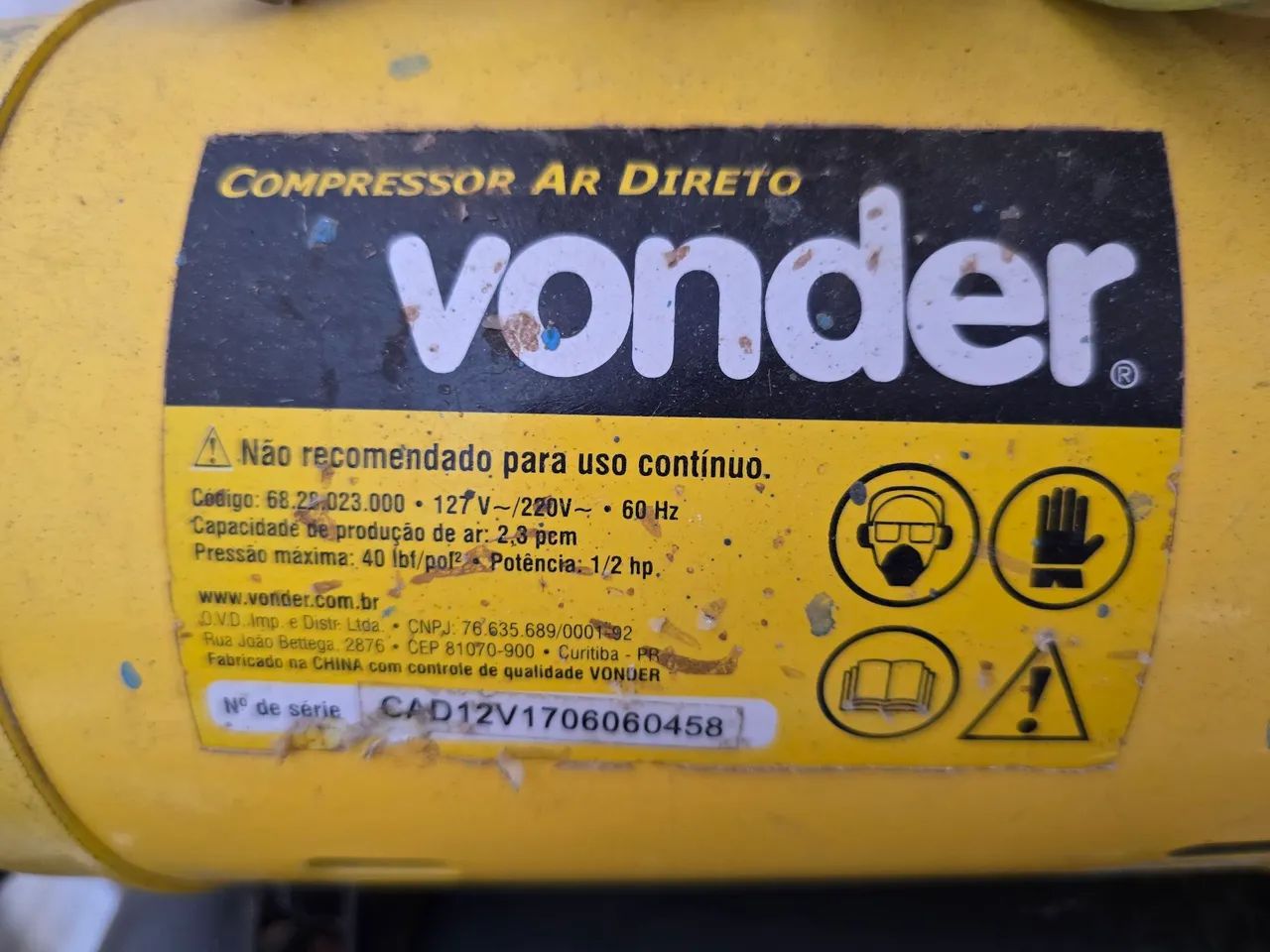 Compressor de ar Wonder - Foto 3