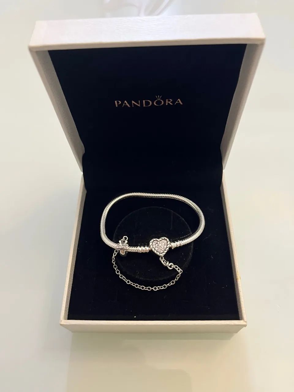 Pulseira Pandora Original com Berloques - Foto 2