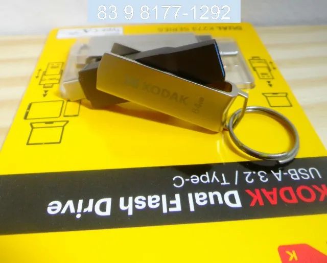 Pen Drive 64GB Duplo - KODAK - Foto 5