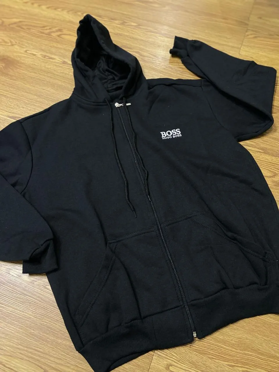 Casaco de Moletom Boss com Zíper - Conforto e Estilo