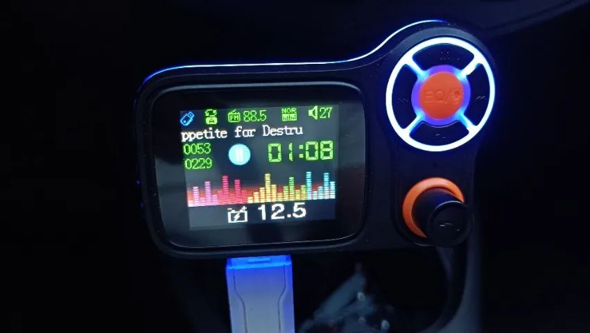 Transmissor Bluetooth carro mp3  - Foto 4
