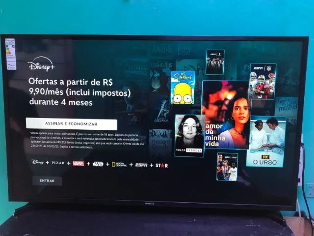 TV 32 POLEGADAS SAMSUNG SMART SEMI NOVA  - Foto 4