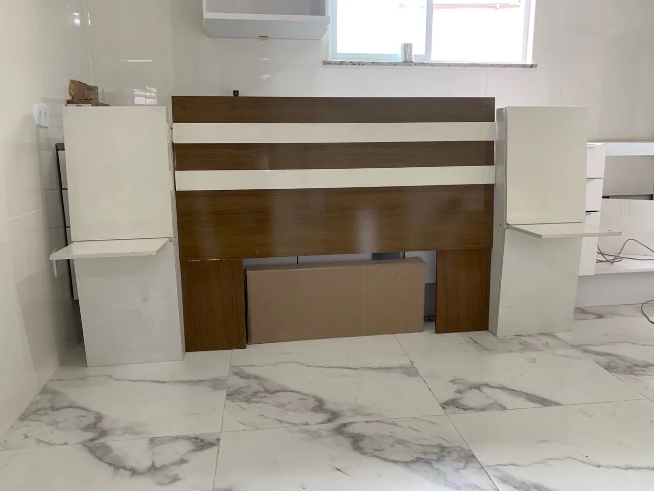 Cabeceira para cama de casal , completa  - Foto 4