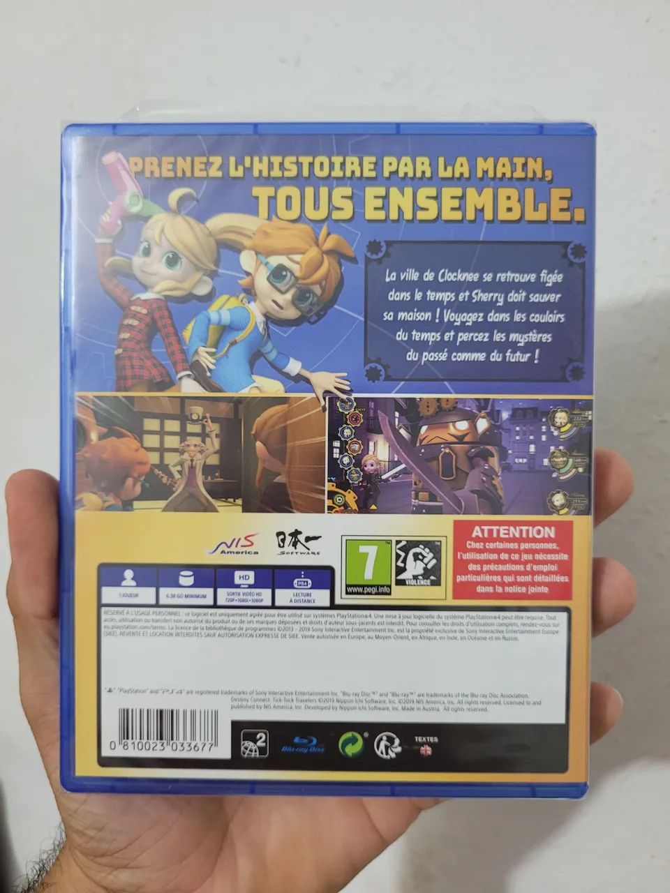 Destiny Connect: Tick-Tock Travelers - PS4 Midia Fisica Novo Lacrado - Foto 2