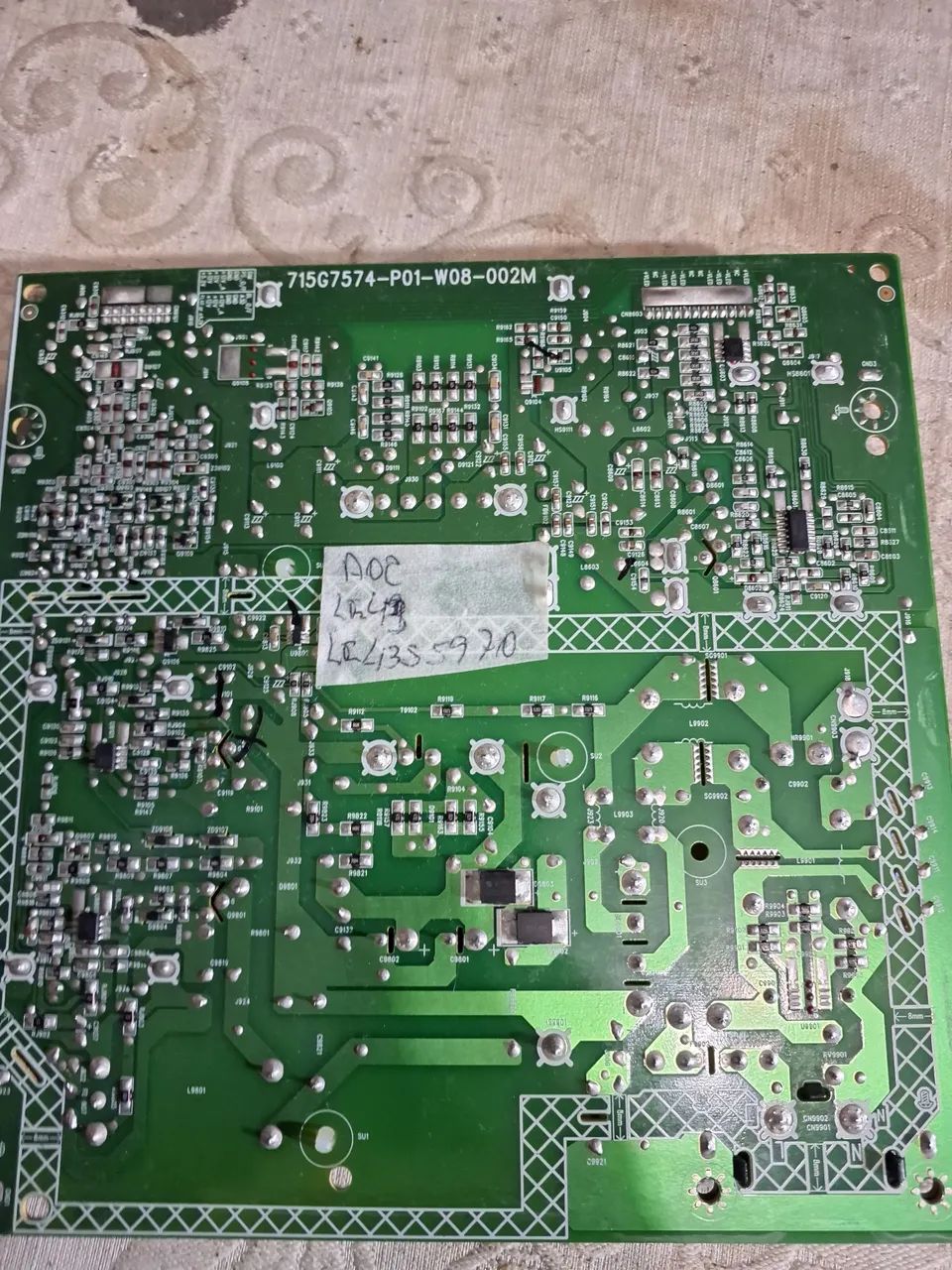 Placa fonte  tv aoc le43s5970 - Foto 6