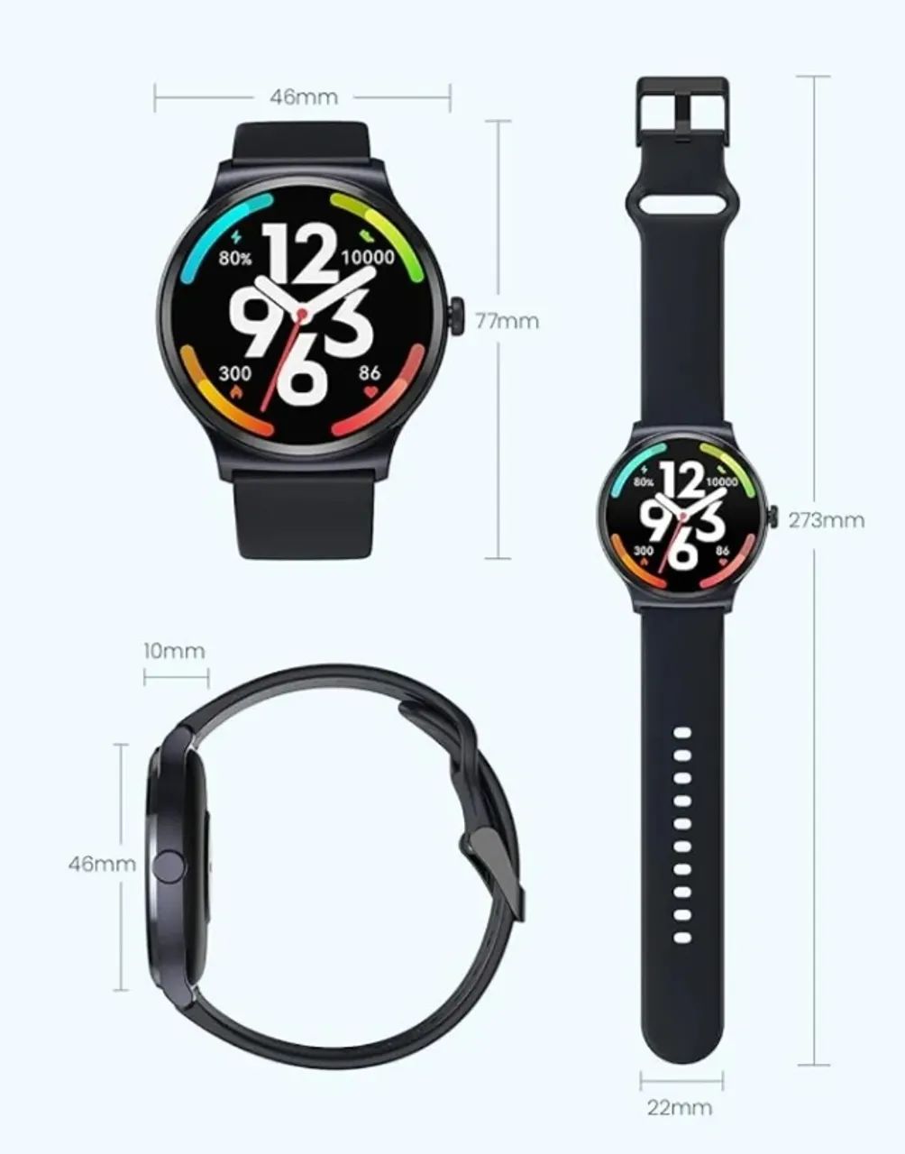 Smartwatch Relógio Haylou Solar Lite - Foto 2