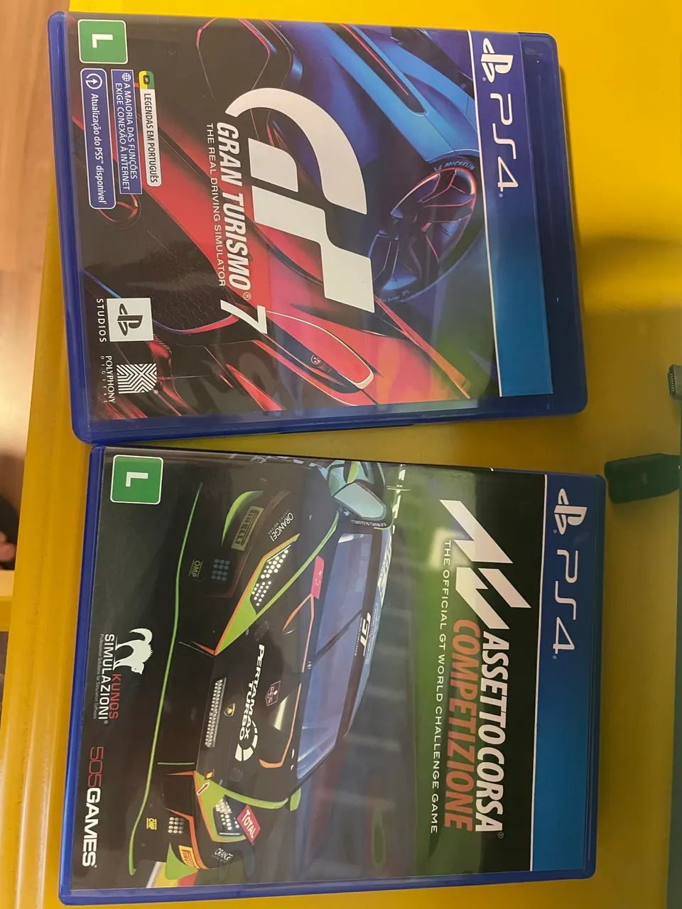 Volante g29 e banco e dois jogos64318614438530124