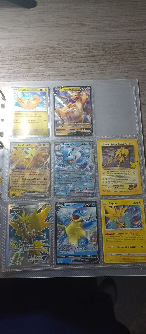 Coleção de Cartas Pokémon Todas originais