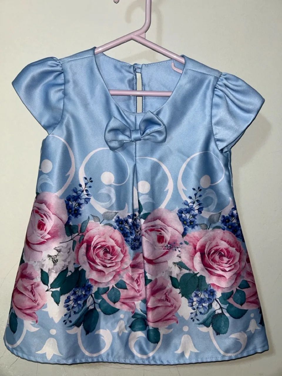 Vestido Floral Infantil - Elegância para sua Princesa