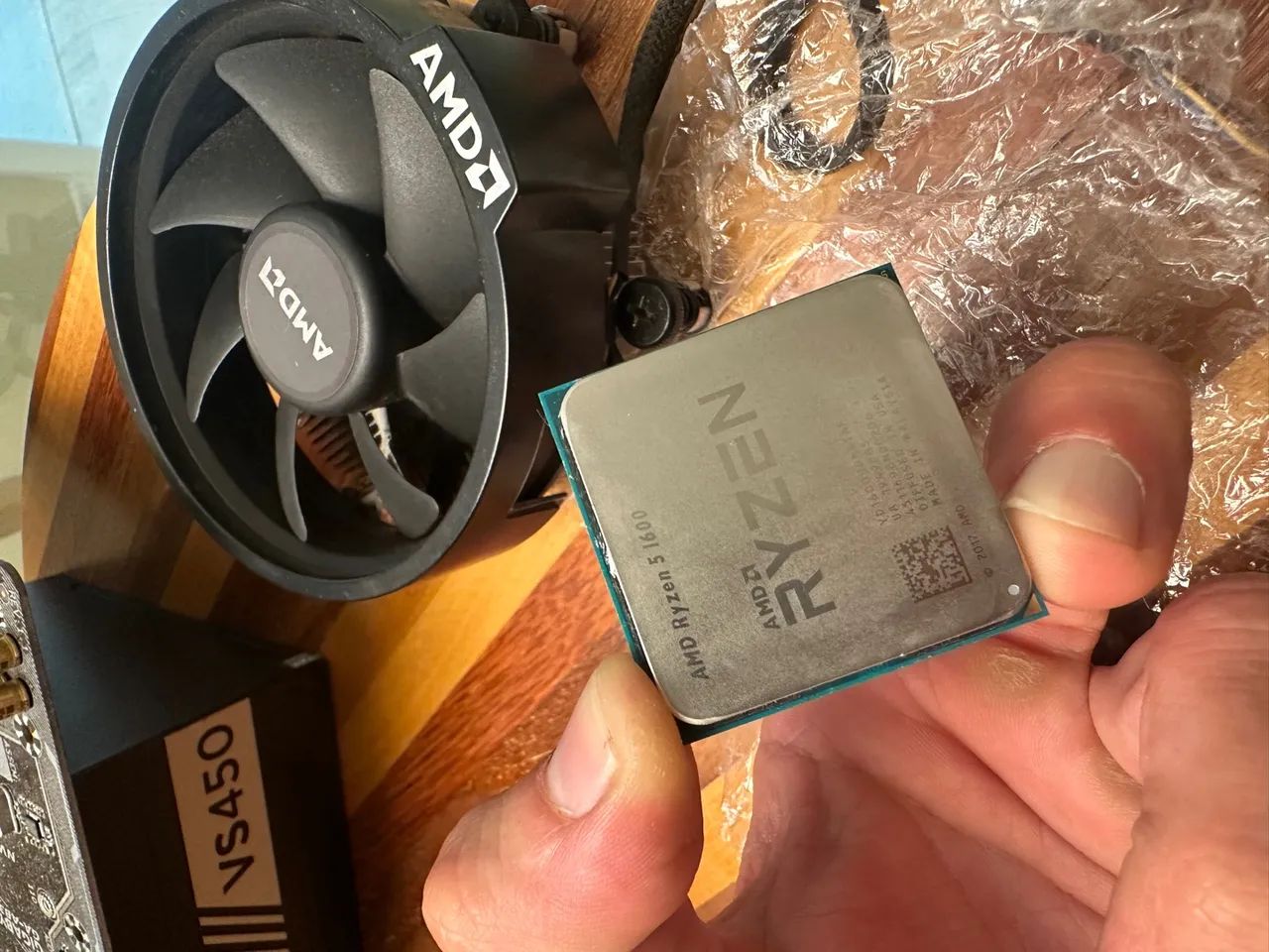 Kit PC Gamer / Setup Completo - Ryzen 5 + Placa-Mãe + RAM HyperX + Fonte Corsair ? - Foto 4