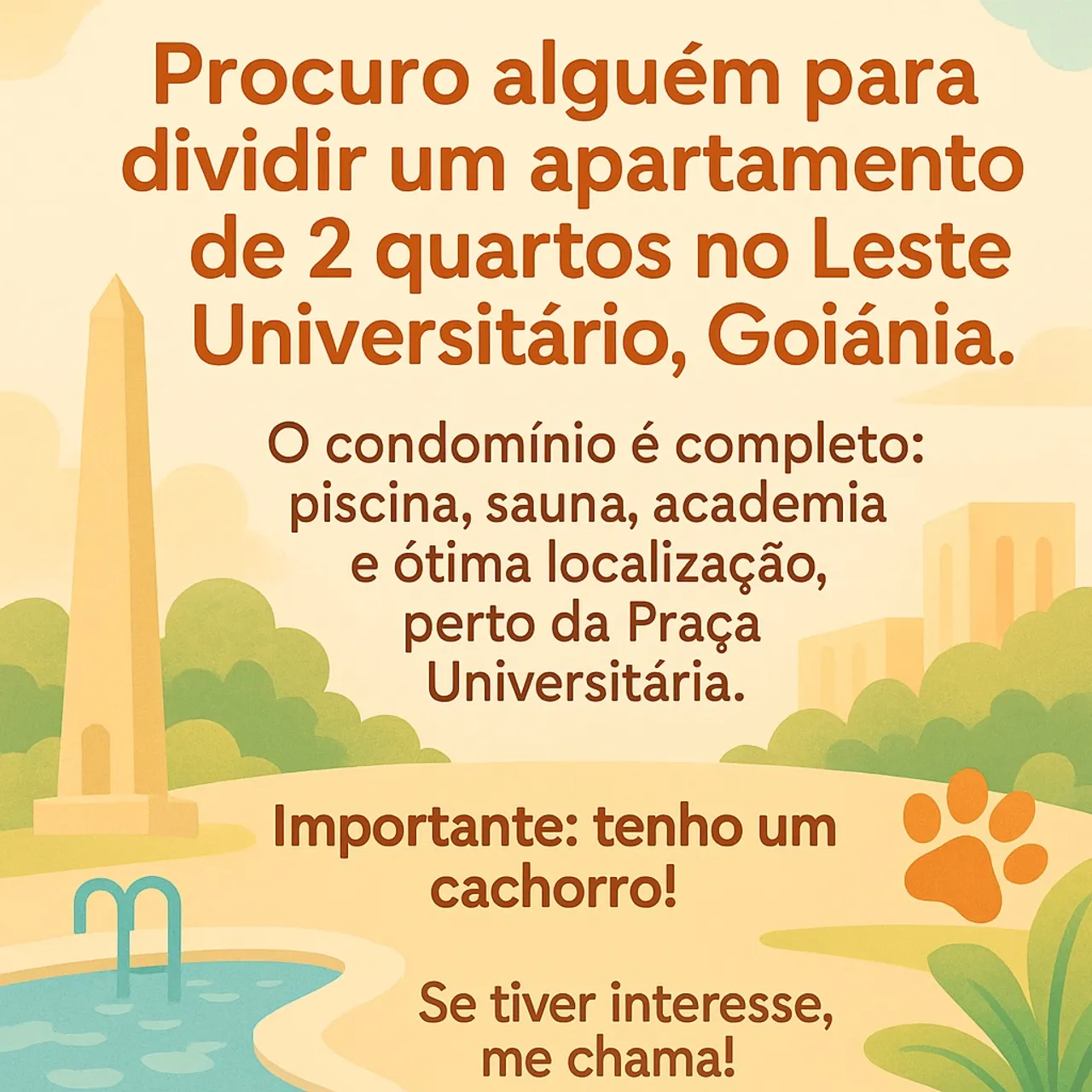 Dividir apartamento!