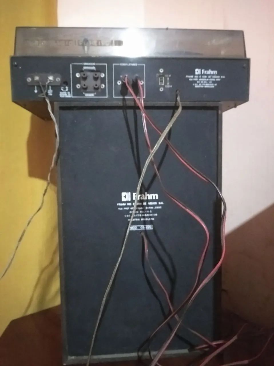 Toca-discos antigo Frahm ST-700 - Foto 4