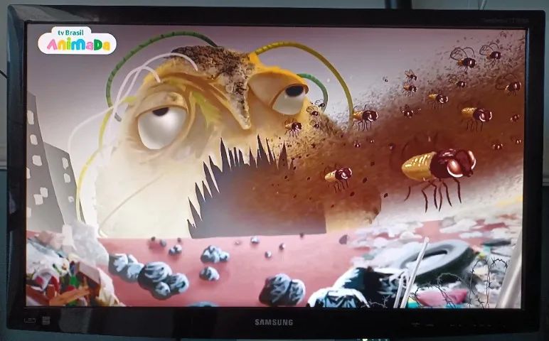 TV Monitor Samsung LED Full HD 27 polegadas Preto - Foto 4