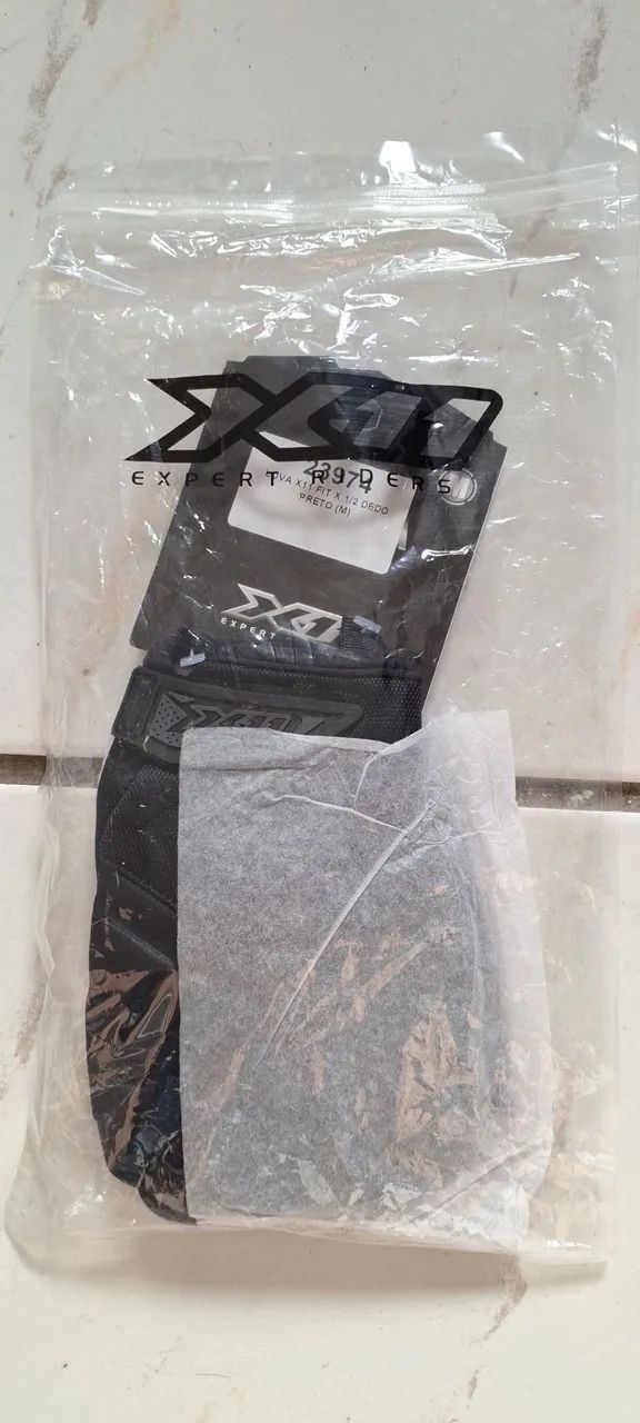 Luvas de Moto X11 Fit X 1/2 Dedo - Tamanho M - Foto 3