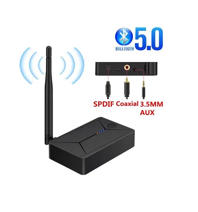 Transmissor Áudio Bluetooth 5.0 3 em 1