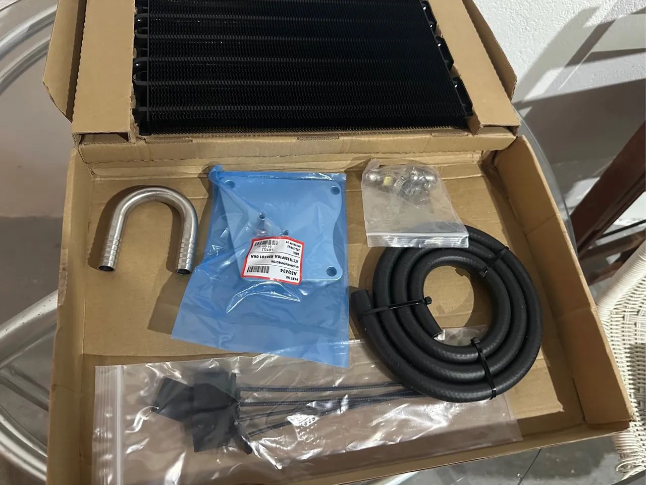 Kit trocador de calor câmbio CVT 