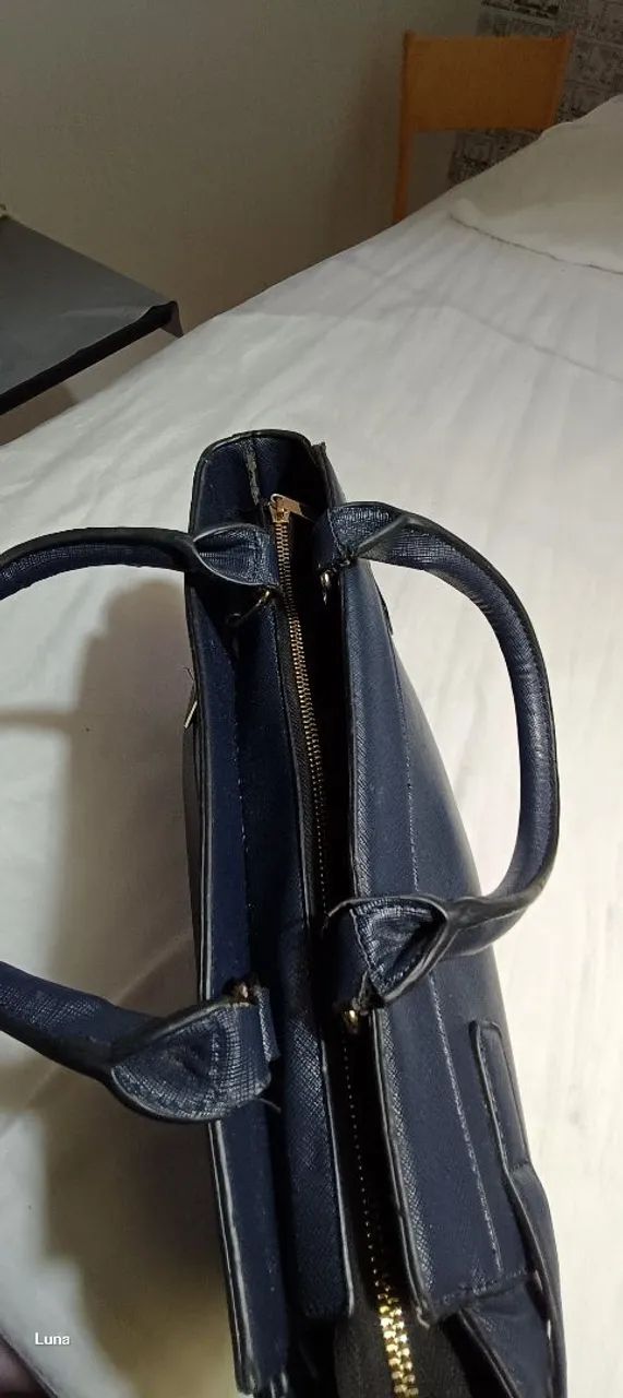 Bolsa de Ombro Feminina Preta - Foto 2