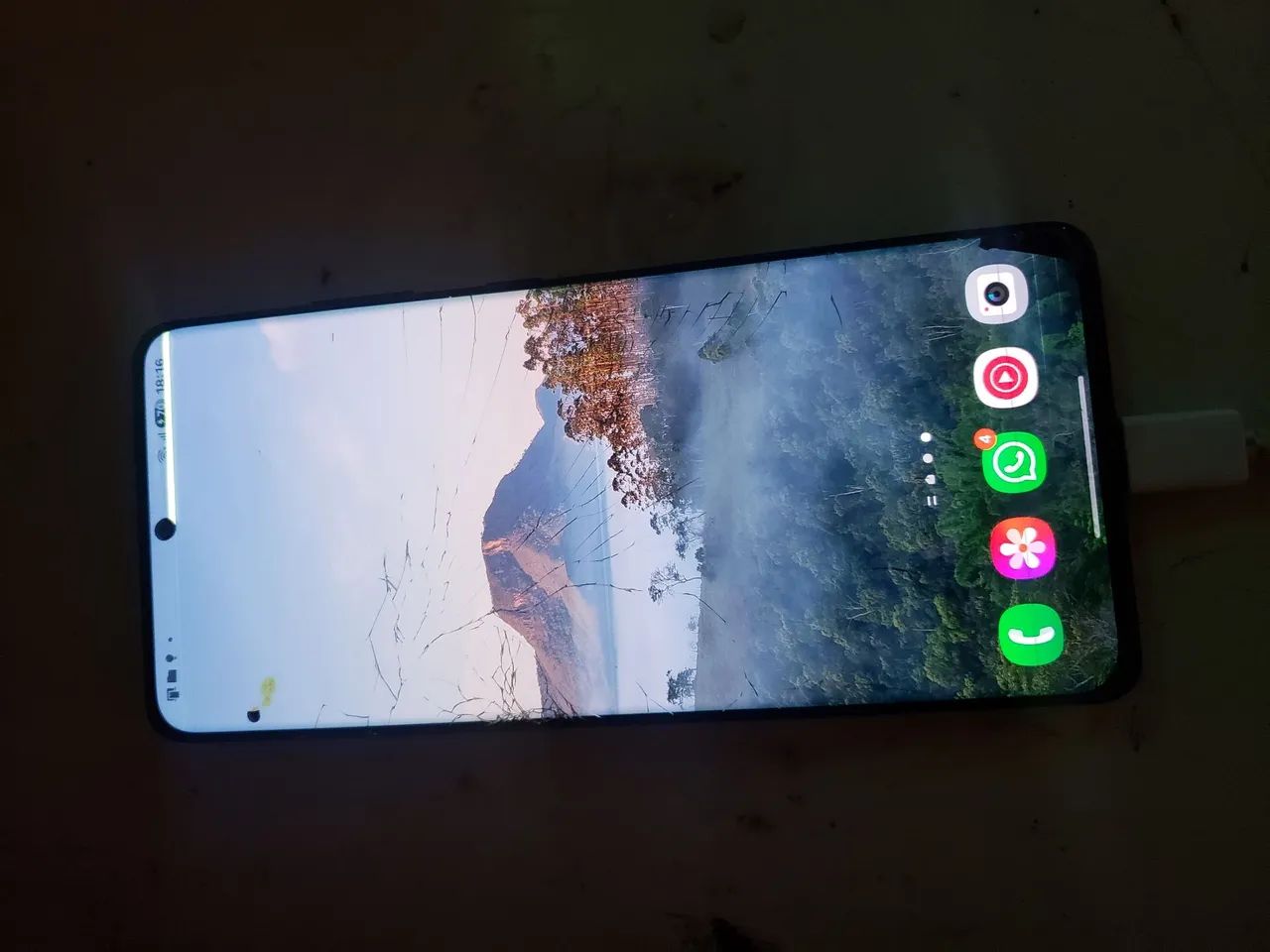 S21 Ultra 256GB tela quebrada - Foto 3