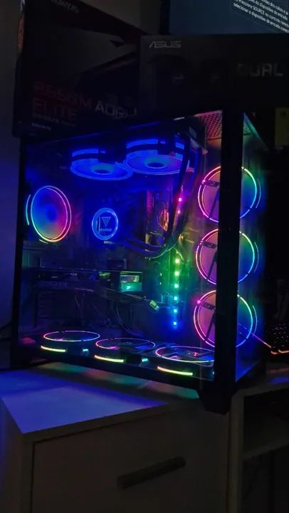 Pc Gamer Ryzen 5800x com RTX4060 de 8gb 32gb de Ram - Foto 4