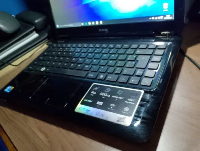 Notebook CCE Win Core i5 ótimo pra estudar, trabalhar e ver filmes. Aceito cartão - Foto 2