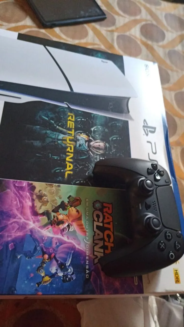 Playstation 5 Slim com leitor + Jogos