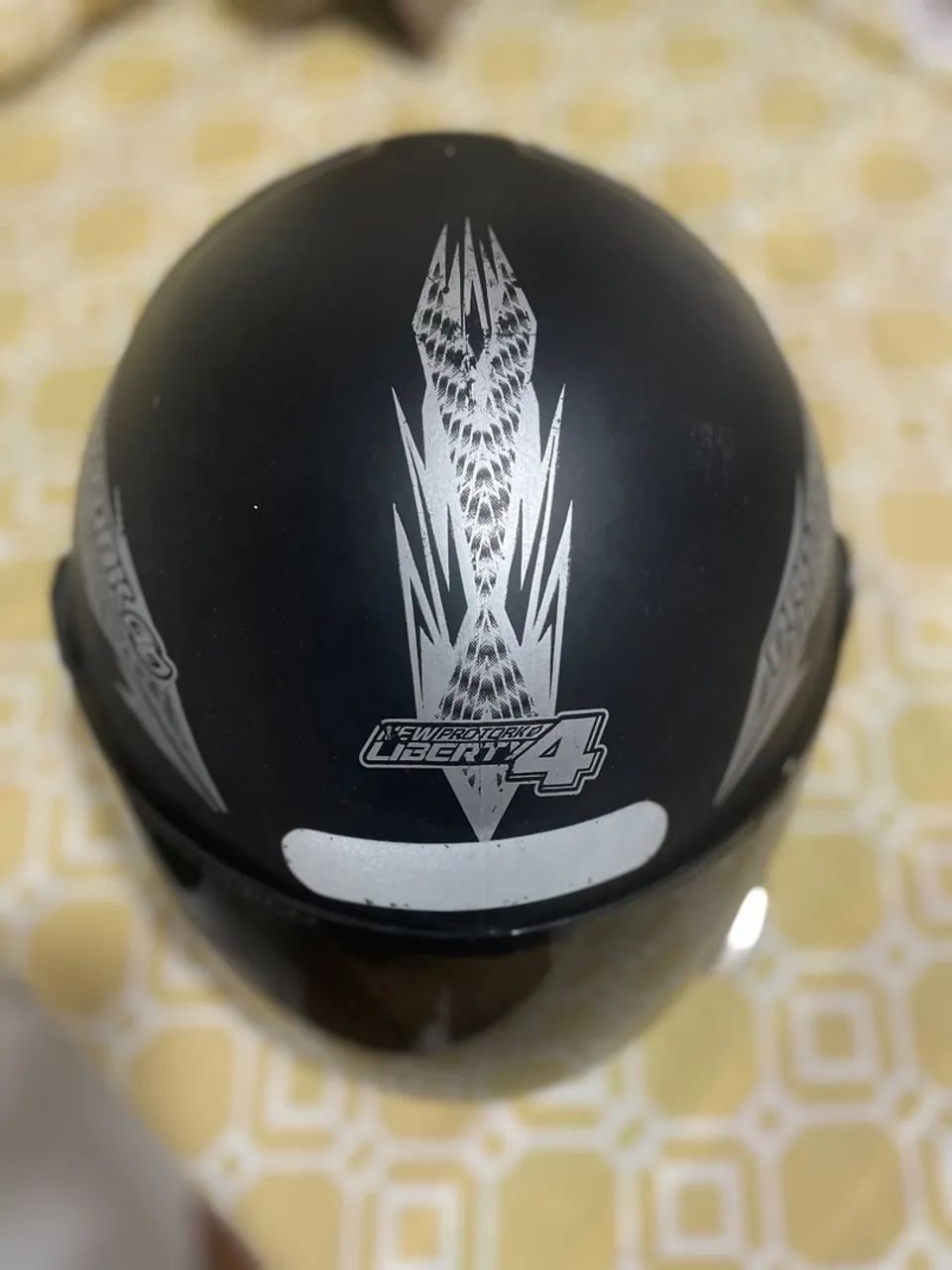 Capacete de Moto Preto - New Proto 4 Liberty - Foto 5