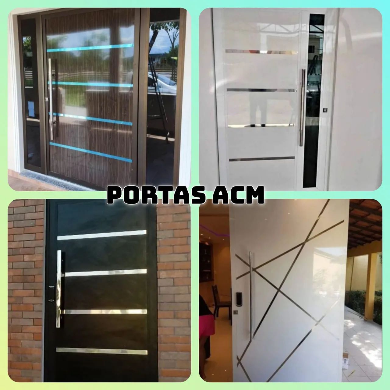 Portas de alta qualidade com design moderno