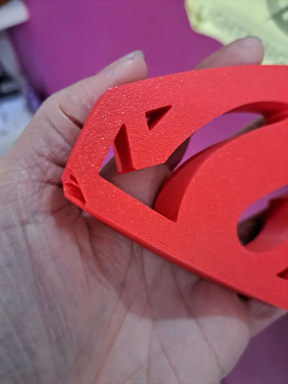 Emblema do Superman em 3D print  - Foto 4