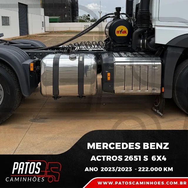 Cavalo Mecanico Mercedes Benz Actros 2651 s 6x4 2023/2023 - Foto 9