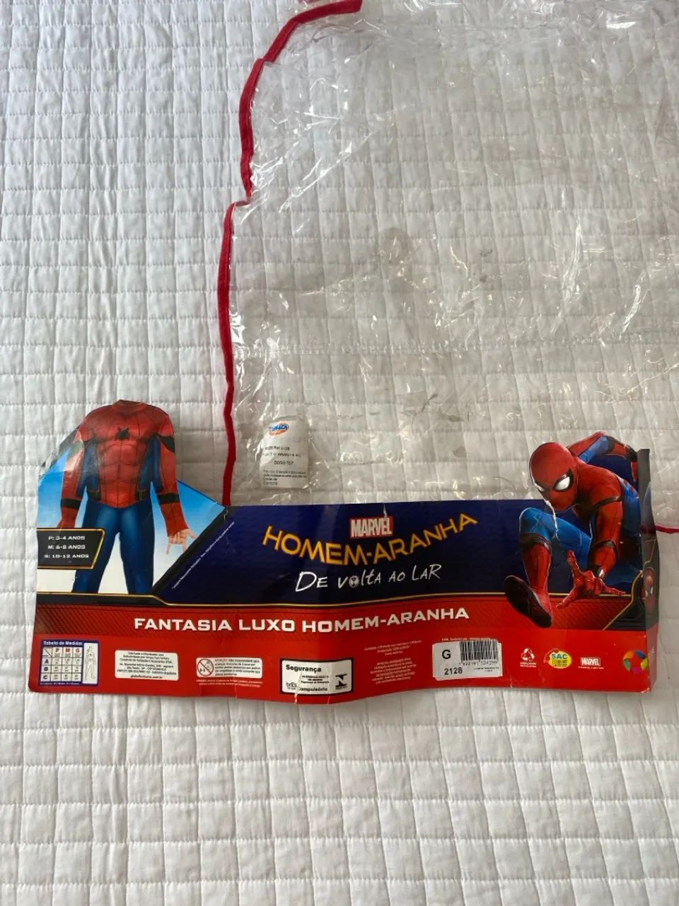 Fantasia infantil homem aranha  - Foto 6