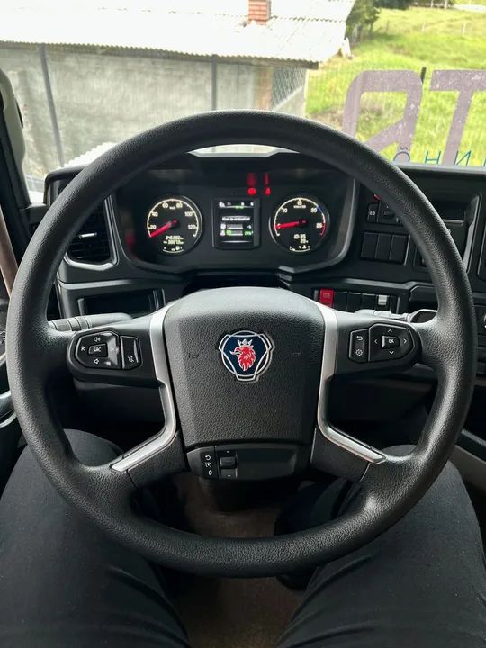 Scania R540 2021 6x4 Susp. Molas Unico Dono - Foto 13