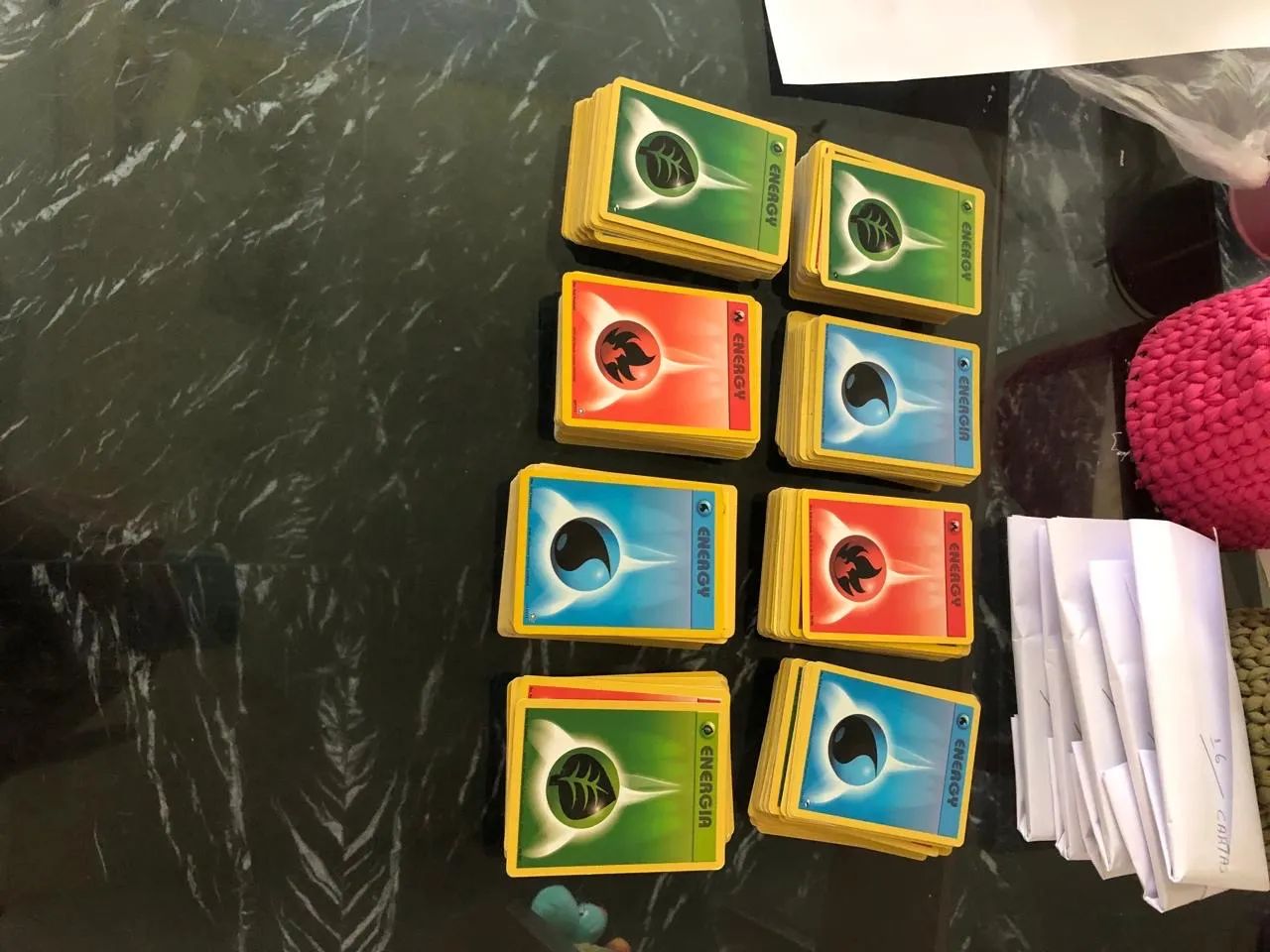 Lote 400 unidades energias variadas coleção antiga 1995 - Foto 5