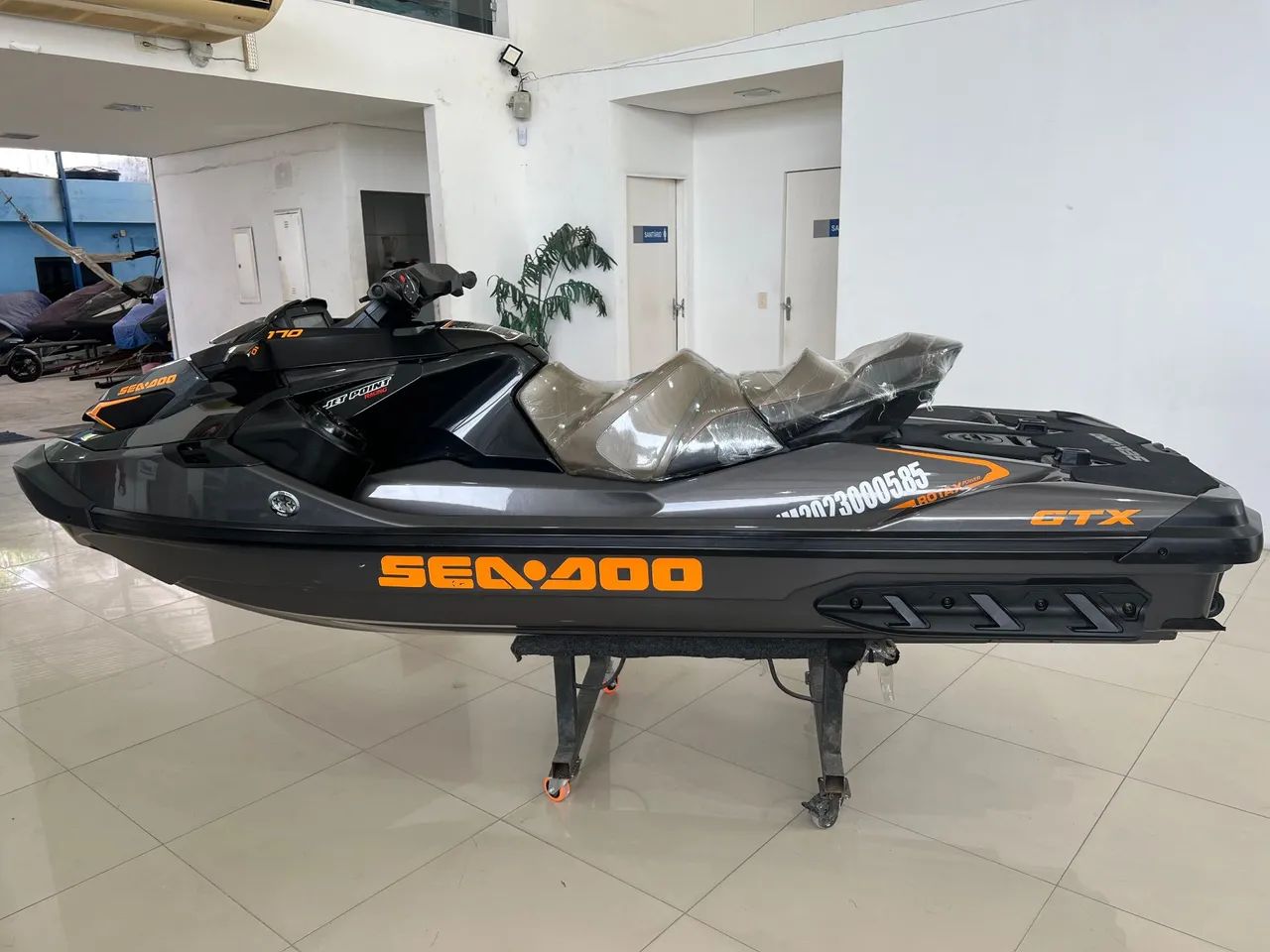 JET SKI SEA DOO GTX 170 2022, Casco ST-3, Som Original, Revisado, TROCO/PARCELO 36x - Foto 6