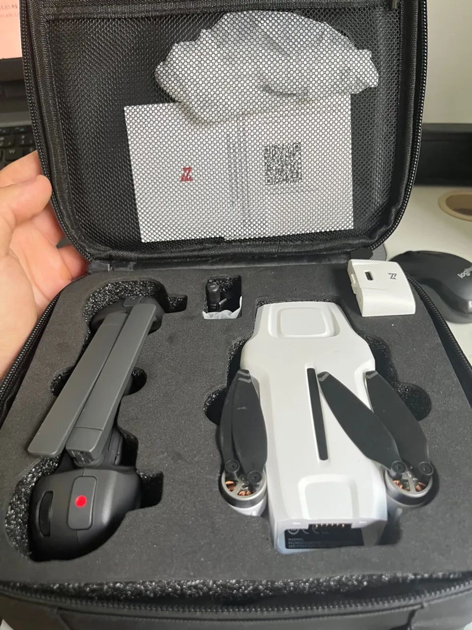 Drone FIMI X8 Mini - (sem bateria) Novo na Caixa, com nota fiscal - Foto 4