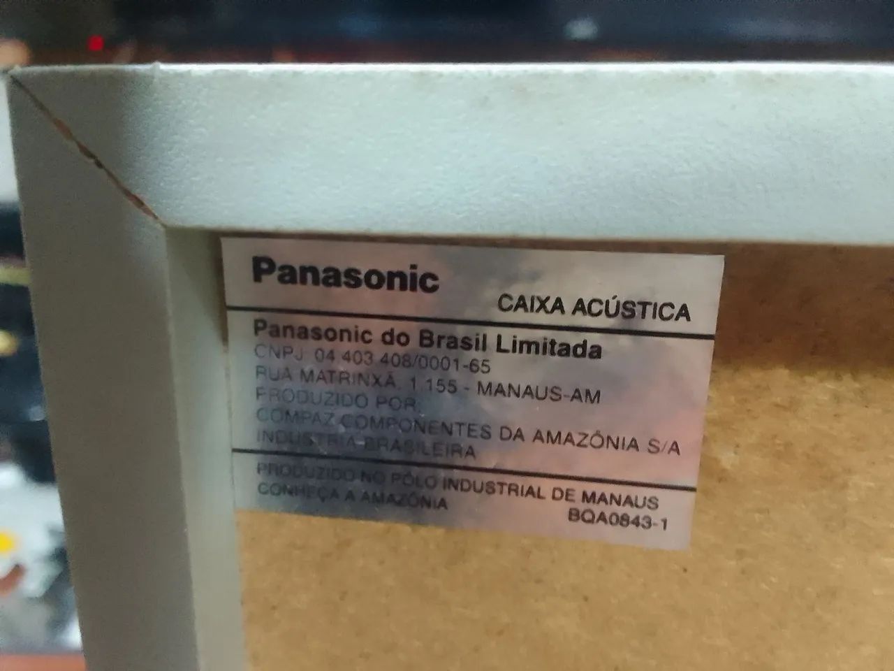 Par Caixas de Som Panasonic AK 250 S. - Foto 5