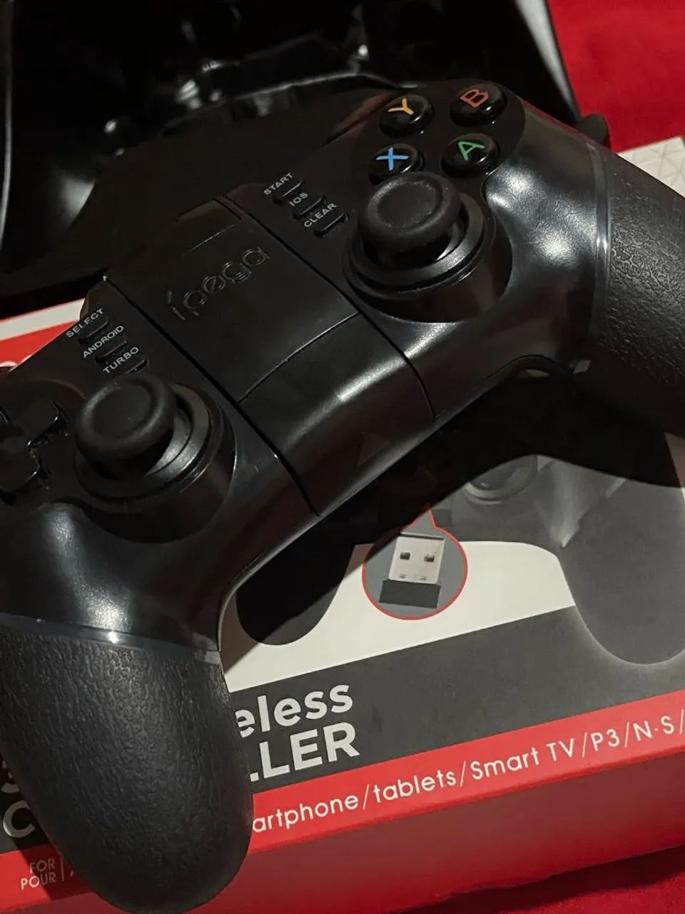 Controle Wireless 3 em 1 para Android, iOS, Smart TV, PS3/N-S e PC - Foto 2