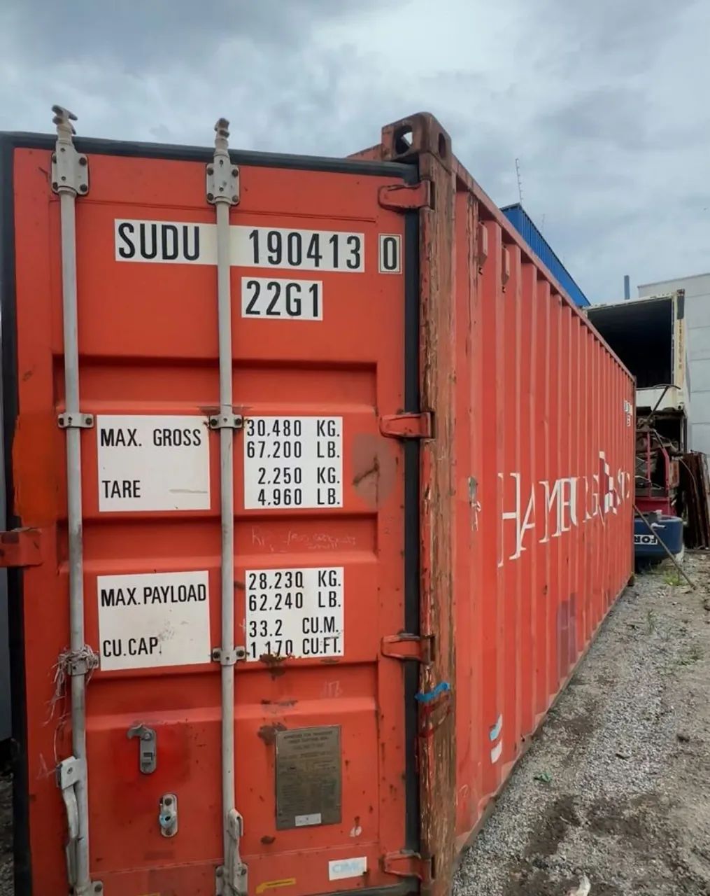 Container 20 pés 64307020081539121