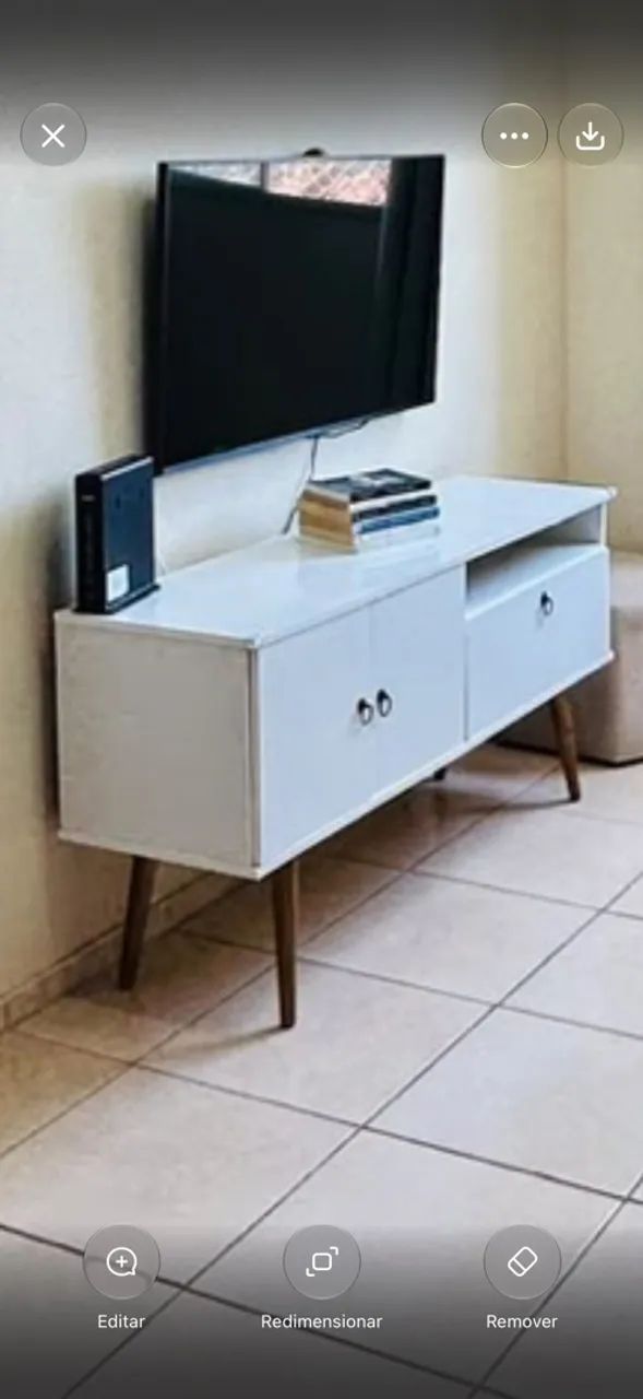 Rack Retrô Branco à Venda  - Foto 2