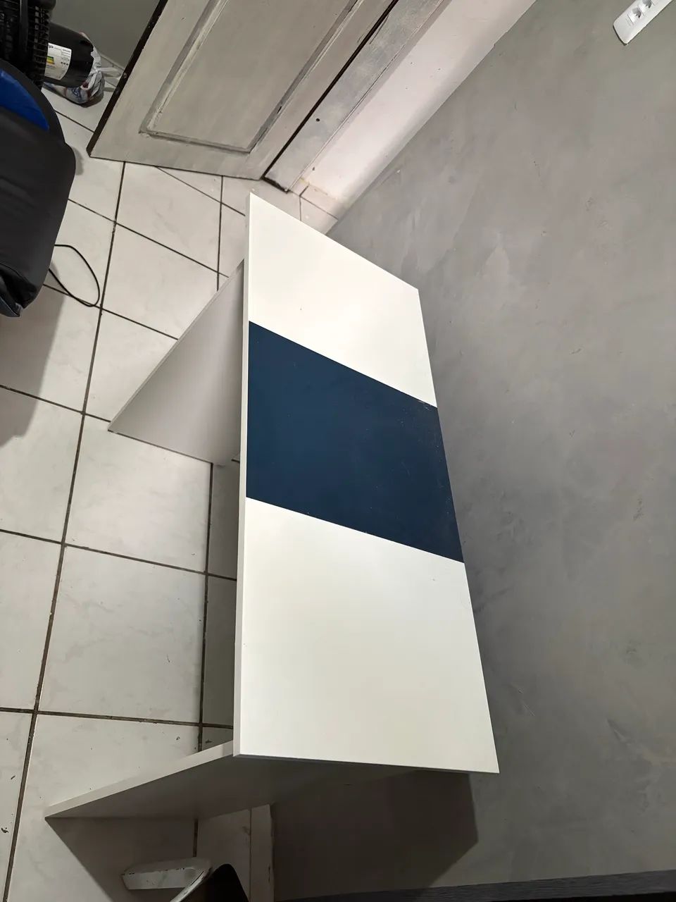 Mesa para computador, escritório e estudo branca - Foto 2