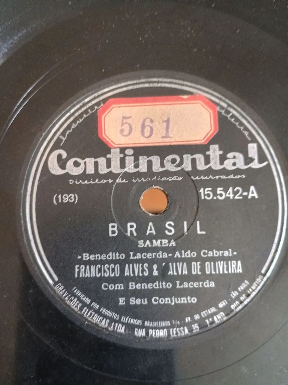 Lote de 40 discos 78 rotaçoes Francisco Alves  - Foto 3