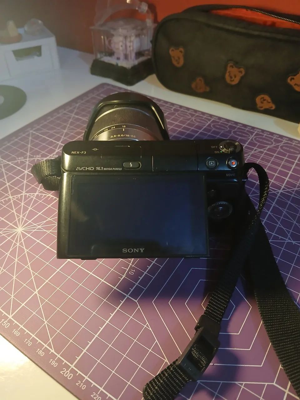 câmera profissional sony nex-f3 para creators - Foto 3