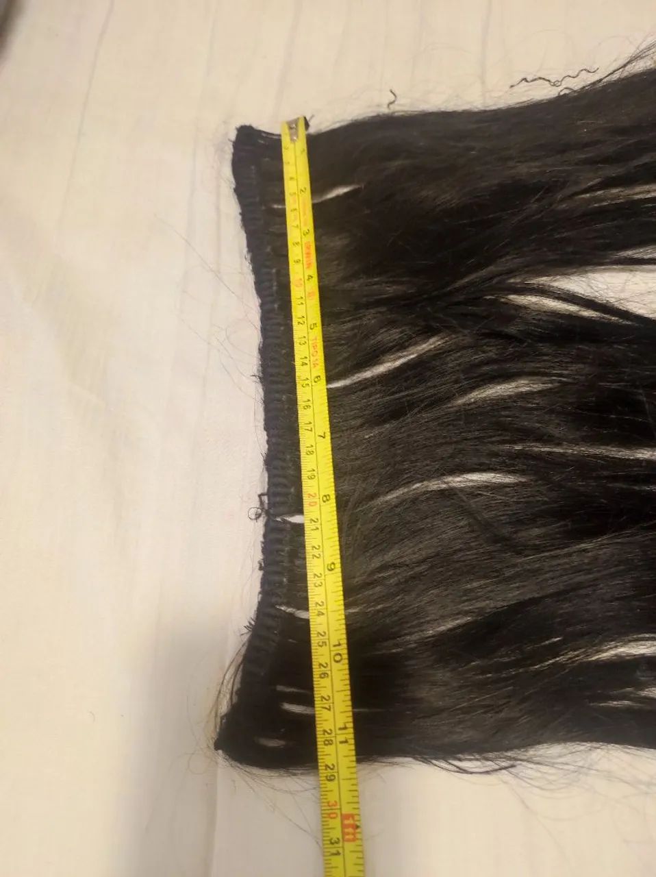 Cabelo humano 3 telas