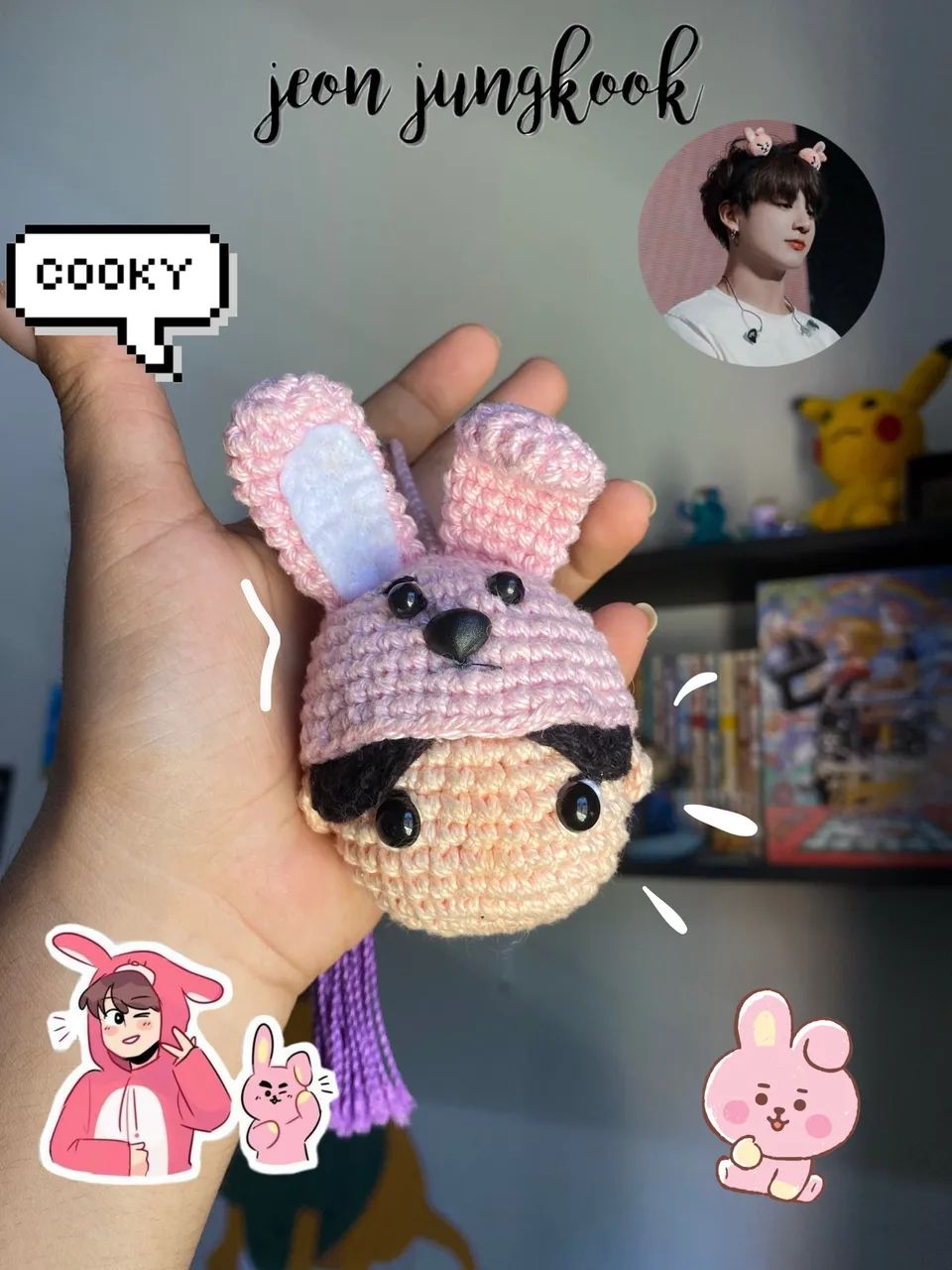 Bt21 de crochê