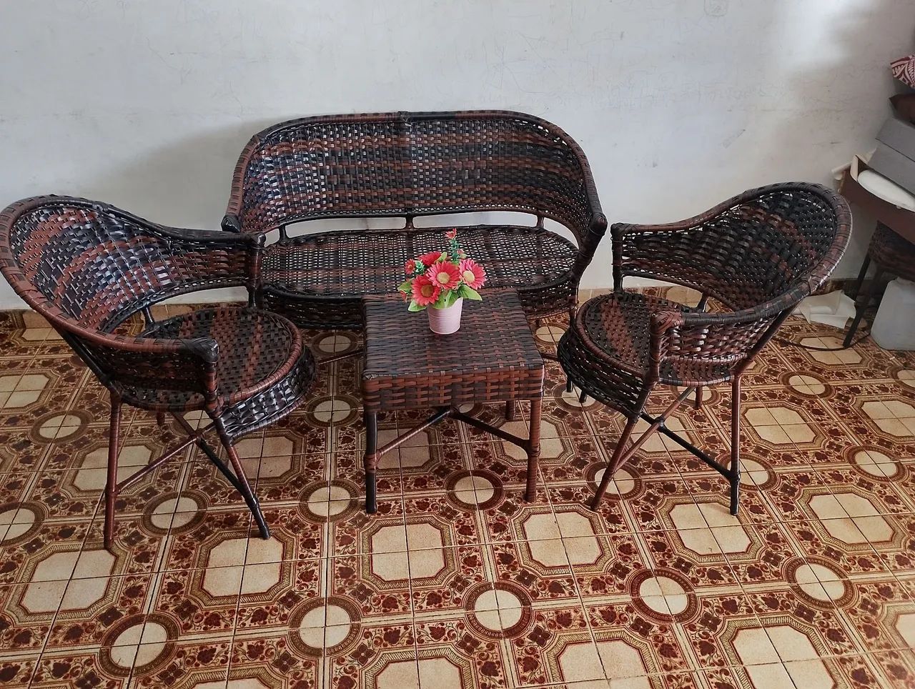 Jogo de sofá de área externa  - Foto 4