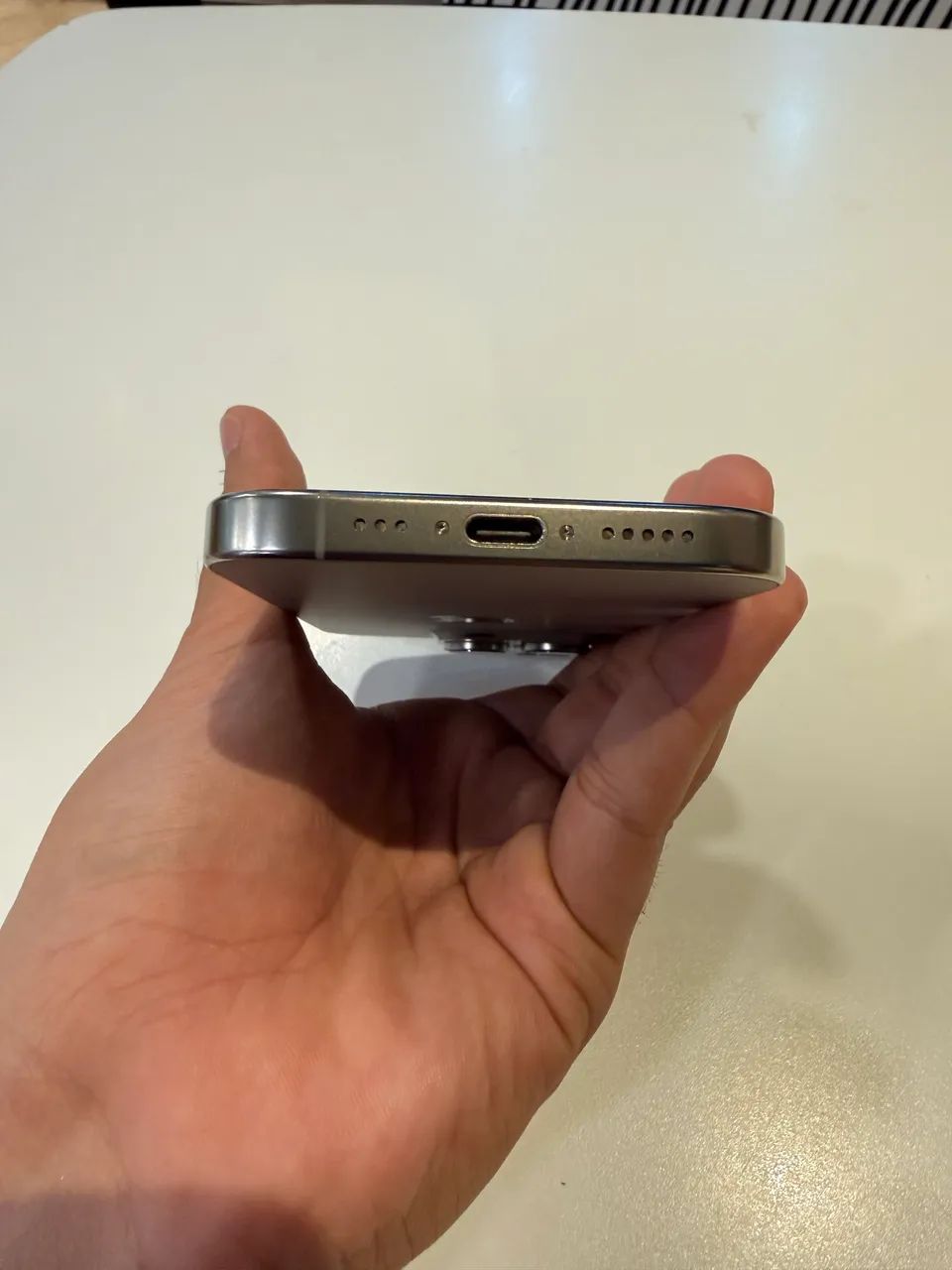 Iphone 16 Pro 128gb Titânio Natural - Foto 3