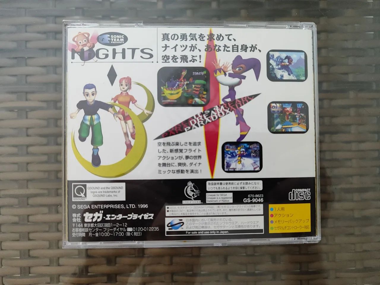 Nights Sega Saturno original - Foto 5