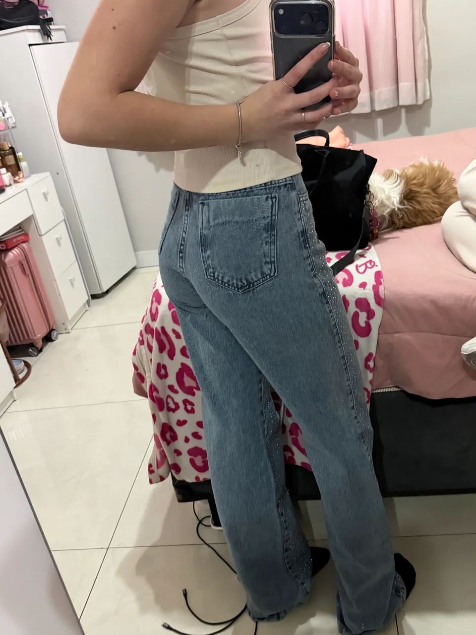 Calça brilho  - Foto 3
