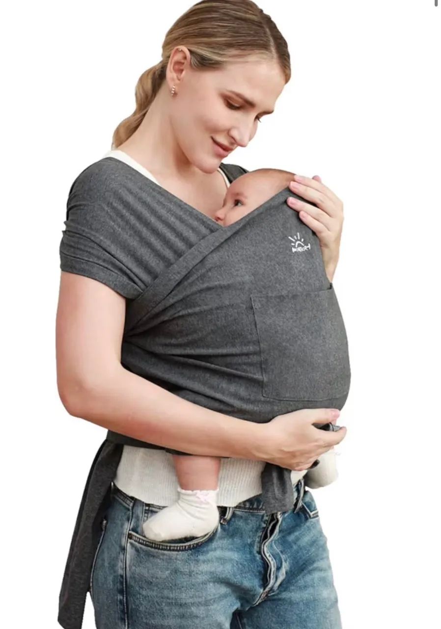 Canguru bebê pano comprado nos EUA - Foto 2