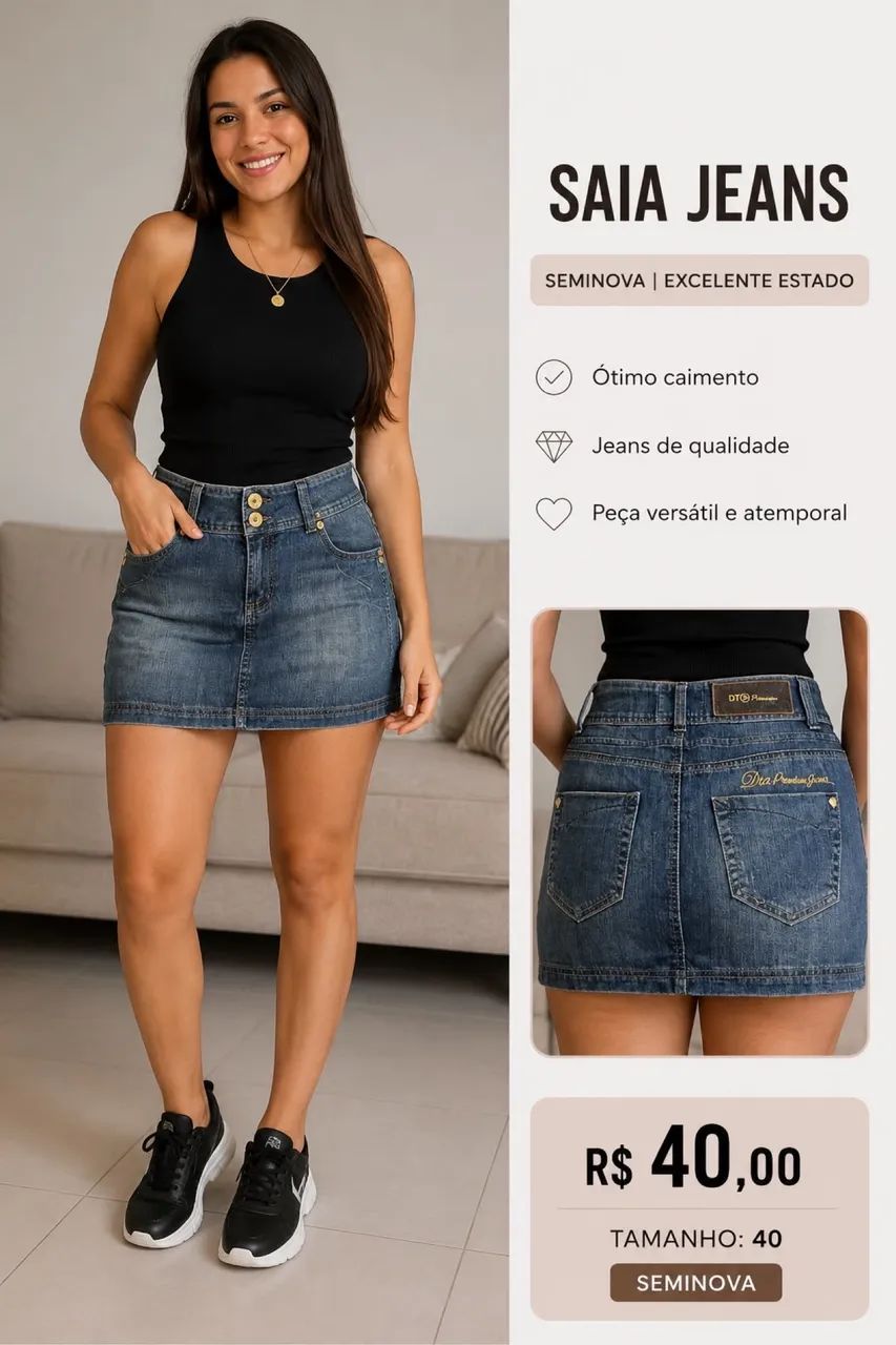 Roupas e sapatos feminino brechó - Foto 5